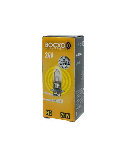 Лампа BOCXOD Н3 24v-70w PK22s