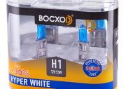 Лампа BOCXOD Н1 12v-55w P14.5s HW (Hyper White 5000k) (2шт.)