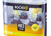 Лампа BOCXOD HB3 12v-60w P20d AF (Anti Fog 3000k) (2шт.)