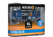 Лампа BOCXOD H4 24v-75/70w P43t EB (Extra Blue +60%) (2шт.)