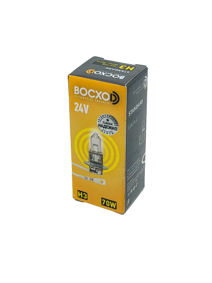 Лампа BOCXOD Н3 24v-70w PK22s