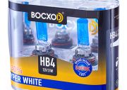 Лампа BOCXOD HB4 12v-51w P22d HW (Hyper White 5000k) (2шт.)