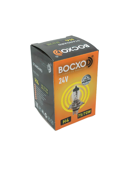 Лампа BOCXOD H4 24v-75/70w P43t