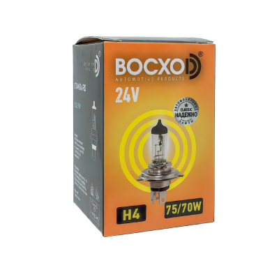 Лампа BOCXOD H4 24v-75/70w P43t