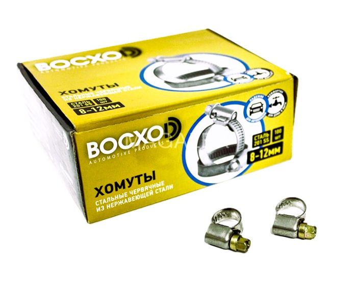 Хомут червячный BOCXOD 08-12