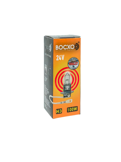 Лампа BOCXOD Н3 24v-100w PK22s Off road
