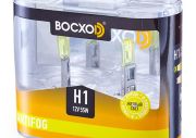 Лампа BOCXOD Н1 12v-55w P14.5s AF (Anti FOG 3000k) (2шт.)