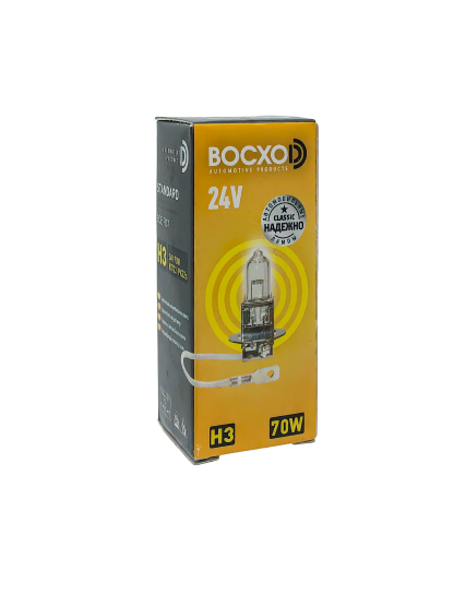 Лампа BOCXOD Н3 24v-70w PK22s