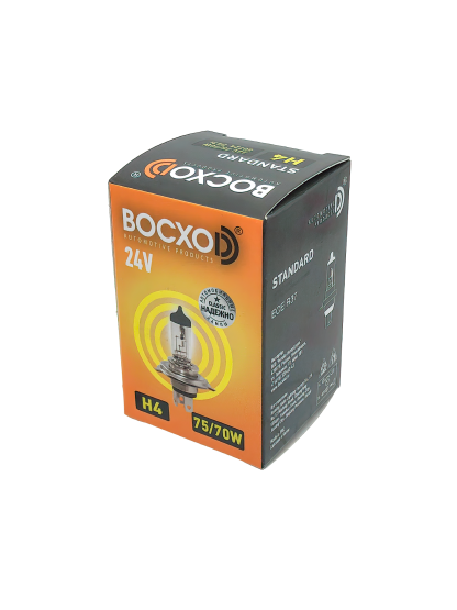 Лампа BOCXOD H4 24v-75/70w P43t