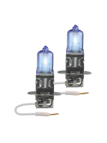 Лампа BOCXOD Н3 24v-70ww PK22s EB (Extra Blue +60%) (2шт.)