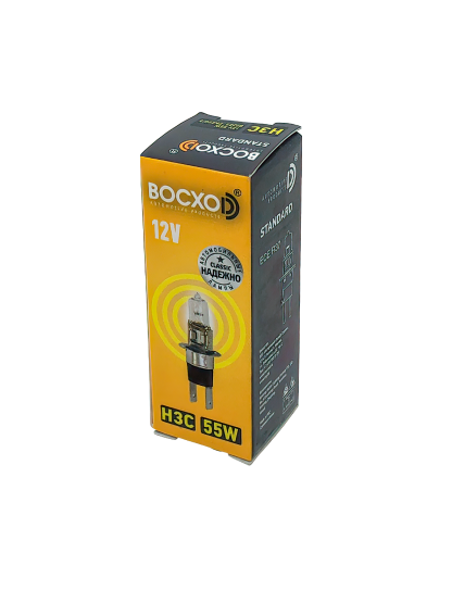 Лампа BOCXOD Н3C 12v-55w PK22d/5