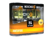 Лампа BOCXOD H4 24v-75/70w P43t AF (Anti FOG 3000k) (2шт.)