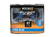 Лампа BOCXOD H7 24v-70w PX26d EB (Extra Blue +60%) (2шт.)