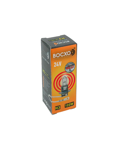 Лампа BOCXOD Н3 24v-100w PK22s Off road
