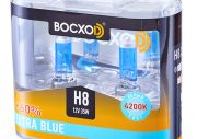 Лампа BOCXOD H8 12v-35w PGJ19 EB (Extra Blue +60%)