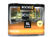 Лампа BOCXOD H4 24v-75/70w P43t AF (Anti FOG 3000k) (2шт.)
