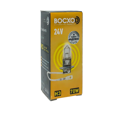 Лампа BOCXOD Н3 24v-70w PK22s
