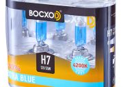 Лампа BOCXOD H7 12v-55w PX26d EB (Extra Blue +60%) (2шт.)